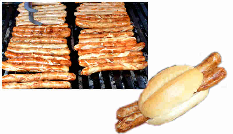 Bratwurst vom Grill